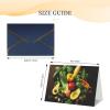 BTCOWZRV Vegetable Greeting Card with Envelope, Blank, Pearlescent Paper, 4 x 6 in view 2
