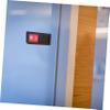 MAGICLULU Acrylic Vacant/Occupied Sliding Sign, Black view 4