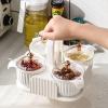 PIPONS Spice Jar Set with Tray, Lids and Spoons, Orange view 4