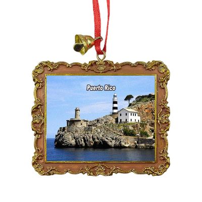 Puerto Rico Travel Souvenir Christmas Tree Ornament