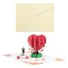 MAGICLULU Valentine's Day Cards, Heart Tree Design, Blank and Writable, for Friends and Family view 1