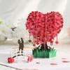 MAGICLULU Valentine's Day Cards, Heart Tree Design, Blank and Writable, for Friends and Family view 4
