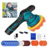 Cordless Dual-Action Polisher, 125–150 mm, 8 Speeds, 2 Batteries view 1