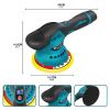 Cordless Dual-Action Polisher, 125–150 mm, 8 Speeds, 2 Batteries view 2