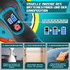 Cordless Dual-Action Polisher, 125–150 mm, 8 Speeds, 2 Batteries view 4