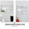 Acrylic Weekly Planner Board for Wall Mounting view 2