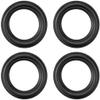 XYWHPGV 2-Inch Speaker Rubber Surround Rings, Replacement Parts for Speaker Repair or DIY, 4 Pieces view 1