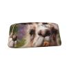 DEHIWI Alpaca Llama Pencil Case, Waterproof, Gold, One Size view 2