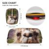 DEHIWI Alpaca Llama Pencil Case, Waterproof, Gold, One Size view 4