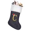 NIBESSER Personalized Flannel Christmas Stocking view 1