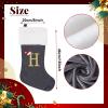 NIBESSER Personalized Flannel Christmas Stocking view 2