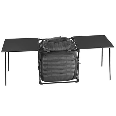 KLYso Tactical Field Table, Portable Folding Camping Desk, 7075 Aluminum Alloy, Desktop 3.0 Version (Color: WG)