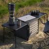 KLYso Tactical Field Table, Portable Folding Camping Desk, 7075 Aluminum Alloy, Desktop 3.0 Version (Color: WG) view 2