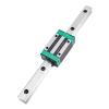 DEBLAN 2-Pc. HG20 Linear Rail and 4-Pc. HGH20CA/HGW20CC Slider Set + SFU1605 Ball Screw + BK12/BF12 Supports + 8 × 10 Coupler (Color: SFU1610 HGH20CA, Size: 300 mm) view 2