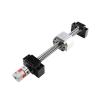 DEBLAN 2-Pc. HG20 Linear Rail and 4-Pc. HGH20CA/HGW20CC Slider Set + SFU1605 Ball Screw + BK12/BF12 Supports + 8 × 10 Coupler (Color: SFU1610 HGH20CA, Size: 300 mm) view 4