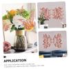 Hemobllo 3 Sets Unique Butterfly Wall Art Self-Adhesive Decorative Stickers for Home Office, 36 Pieces x 3 view 4