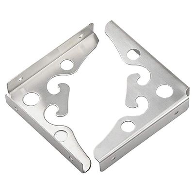2-Pack 300 mm Triangular Right-Angle Iron Shelf Brackets