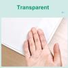 Zhaomi Transparent PVC Table Protector, 1.0 mm Thick, Waterproof, Wipe-Clean, 90 x 180 cm (35 x 71 in) view 4