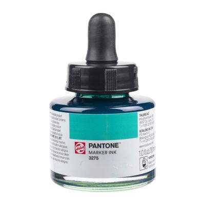 Talens | Pantone Marker Ink 30 mL 3275 | Liquid Ink & Marker Refill | Water-Based, Pigmented Ink in 108 Pantone Colors