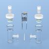 Labasics H-Type Electrolytic Cells, Double Borosilicate Glass Cells with Replaceable Ion-Exchange Membrane view 4
