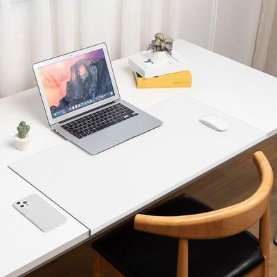 Custom-Size Desk Mat for Office or Home, Mouse Pad with Edge Protection, Laptop Desk Pad (90 × 45 cm)