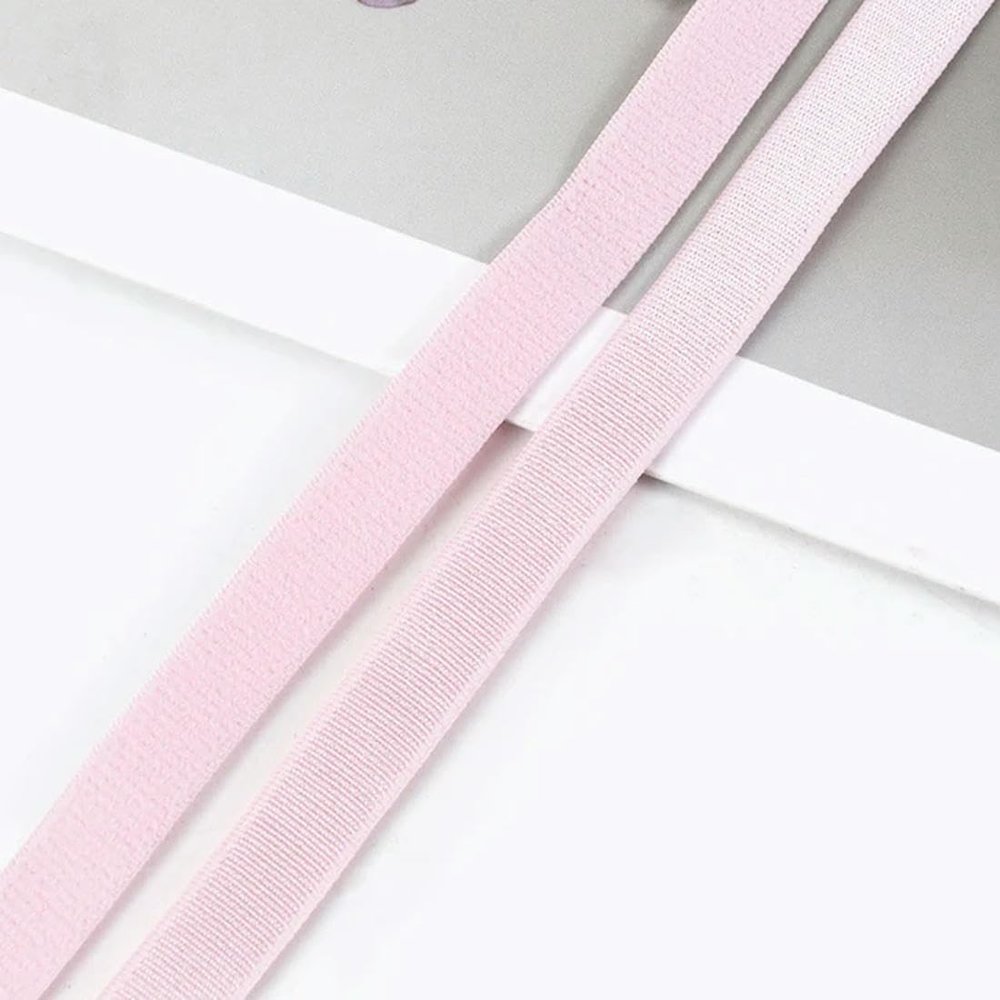 QQLADY 10 m Nylon Elastic Band, 6–25 mm, for Bra Straps and DIY Sewing