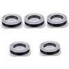 Kisangel 5-Roll Black Fishing Rod Wrapping Thread view 1