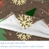 VAPOKF Christmas Tree, Snowflakes, Candy and Snowfall Pattern Throw Blanket, Soft Cozy Lightweight Microfiber Fleece Blanket for Adults and Kids, Couch, Bed, Sofa or Travel, 59 x 79 in view 2