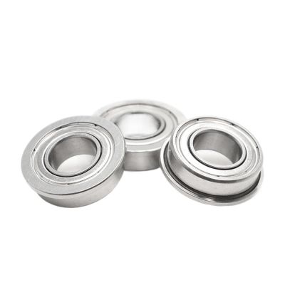 SAHUL Flanged Miniature Bearing with Outer-Ring Flange F623-ZZ/F623ZZ, F699ZZ/F699-2Z, F687ZZ/F687-2Z 9 × 20 × 6, F687ZZ F687-2Z 7 × 14 (16) × 5, Joyous (10 PCS, F687ZZ)