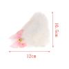 Ronyme Plush Cat Ear Helmet Decor, White view 3