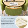Dining Table Set with 4 Chairs view 3
