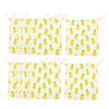 VALICLUD 10-Pack Mini Drawstring Gift Bags, Pineapple Aloha Party Favor Bags view 1