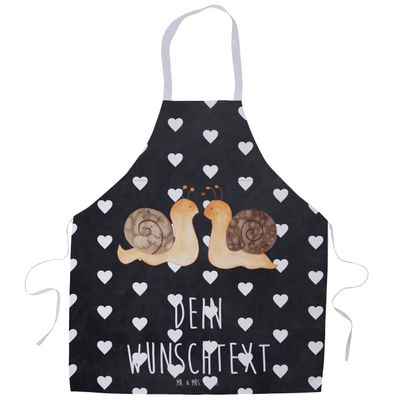 Mr. & Mrs. Panda Personalized Apron - Snail Love