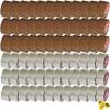 tesa 64014 Packaging Tape, 72 Rolls, 36 Clear + 36 Brown, 50 mm x 66 m Each (+ 1 ManyMore* Eraser) view 1