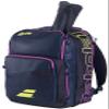 Babolat Pure Aero Rafa Tennis Backpack (Navy/Yellow/Pink) view 2