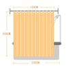 LB Gray Zen Spa Shower Curtain, 180 x 200 cm, Bamboo Forest Stones view 4
