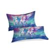 BARDYS Cartoon Pony Kids' Bedding Set, Soft Microfiber 3D-Printed Duvet Cover and Pillowcase with Zipper, King 220 x 240 cm view 4