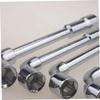 Hemobllo 2-Piece 10 mm Double-Ended Wrench Set, Polished Steel, for Industrial Repairs view 3