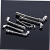Hemobllo 2-Piece 10 mm Double-Ended Wrench Set, Polished Steel, for Industrial Repairs view 4