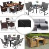 Weatherproof Outdoor Table Cover 260 x 205 x 105 cm, UV-Resistant Heavy-Duty 600D Oxford Fabric view 2