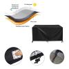Weatherproof Outdoor Table Cover 260 x 205 x 105 cm, UV-Resistant Heavy-Duty 600D Oxford Fabric view 4