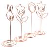 EXCEART 5 Sets Gold Card Holders, Table Number and Photo Holders, 4 Pieces per Set view 3
