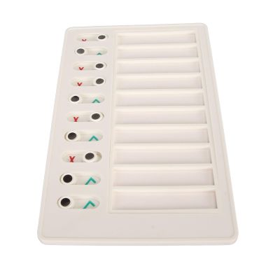 10-Pack Reusable DIY Task Checklist Boards