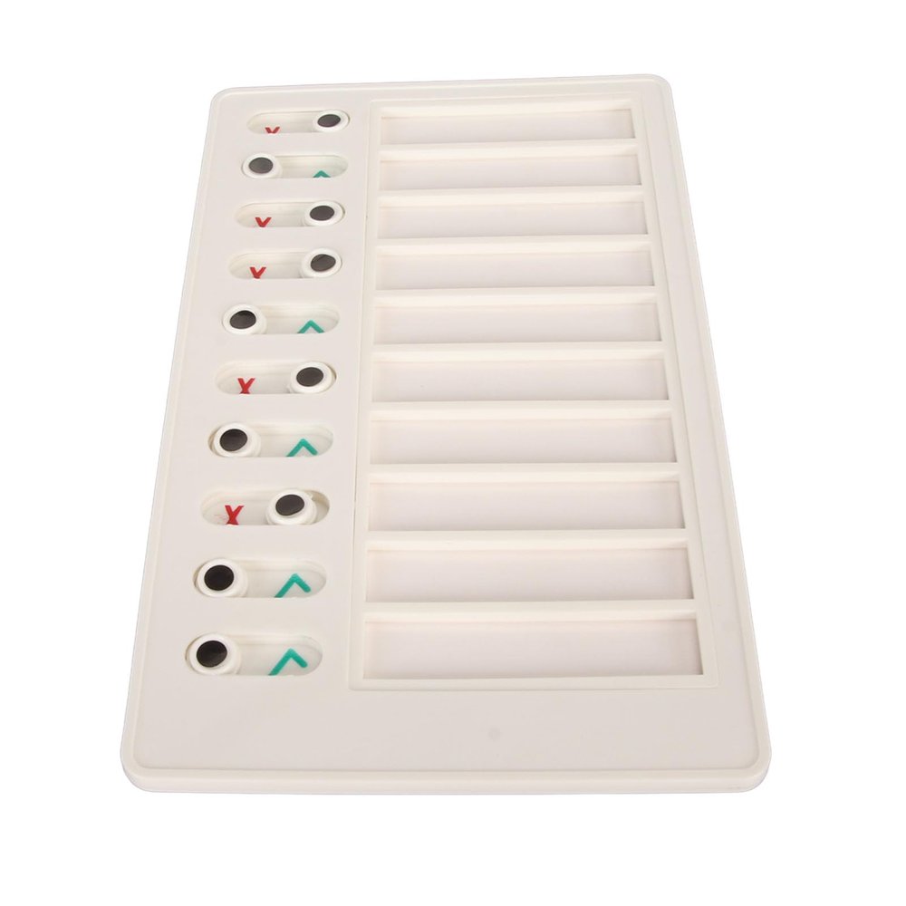 10-Pack Reusable DIY Task Checklist Boards