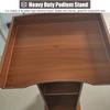 ROEDAX Lectern Podium with Open Storage view 3