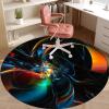 Round Gaming Chair Mat for Hard Floors and Carpets, 100 cm view 1