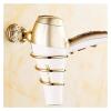 HKYBCF Luxury Gold Brass Bathroom Hardware Set, Towel Bar 2 view 4