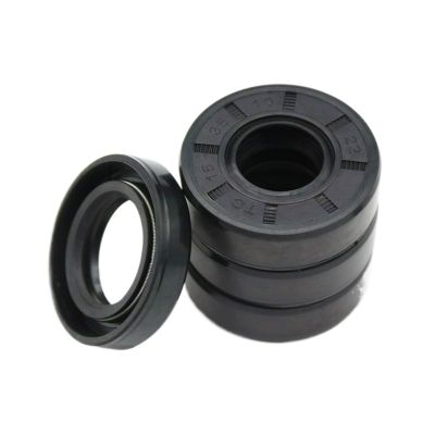 35 mm ID NBR Nitrile Rubber TC Double-Lip Shaft Seal, 35 × 56 × 8 mm, 2 pcs