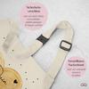 Kids' Apron for Boys and Girls – Customize with Your Own Text – Personalized Gift – Ages 7–14 – Natural White view 4