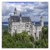 Neuschwanstein Castle Photo Wall Sticker, 50 x 50 cm, No. H7975Z_NS1K view 1